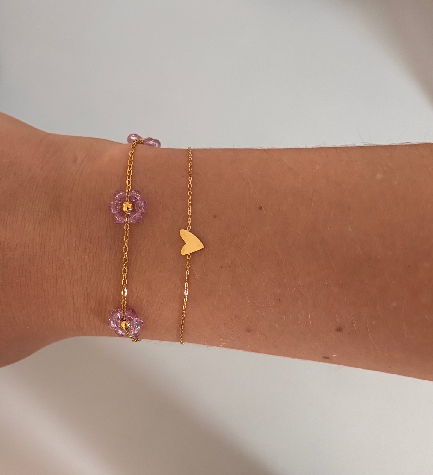 Armband little heart gold