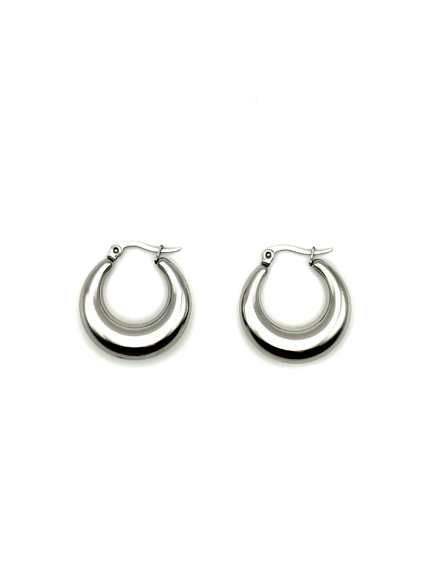 Oorbellen Silver Hoops