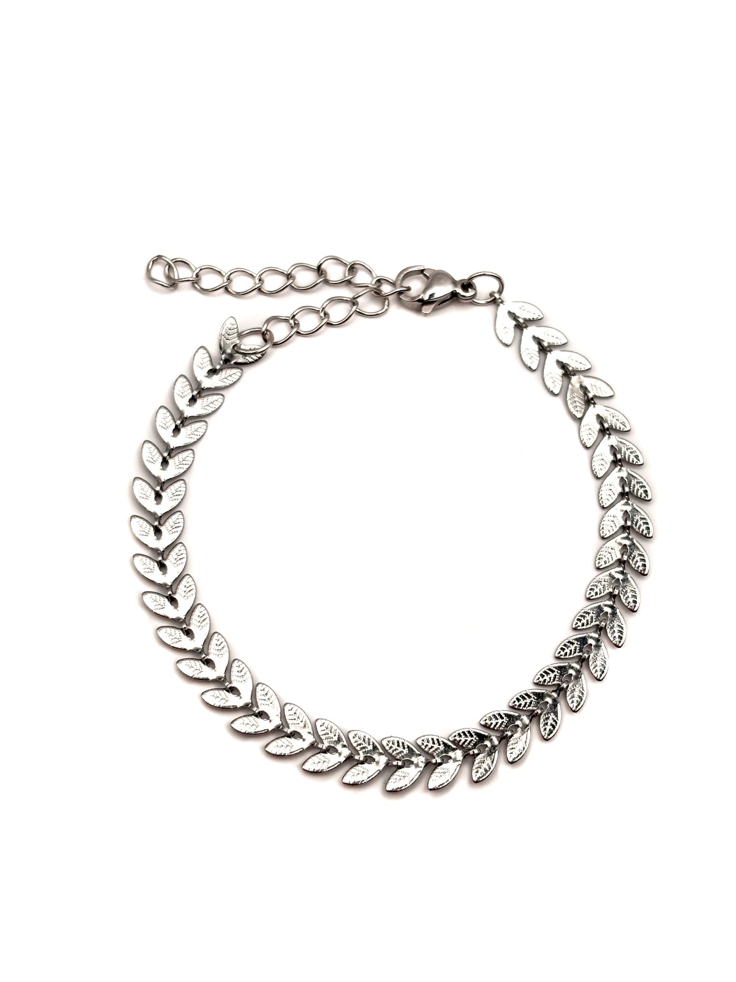 Armband leaf silver