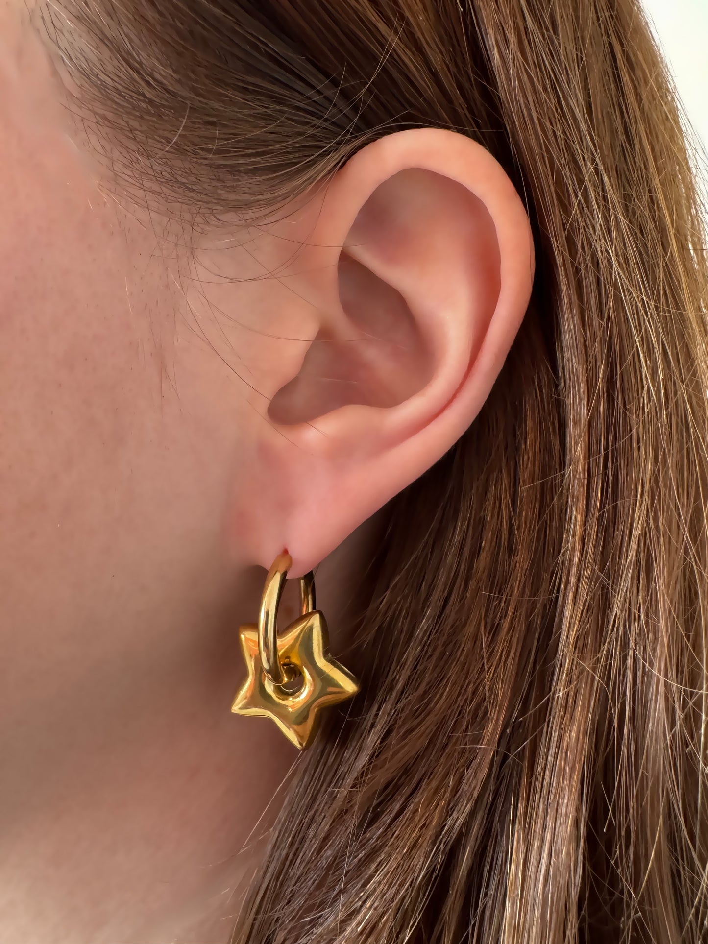 Oorbellen Gold Star