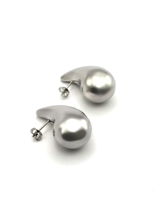 Oorbellen Drops Silver