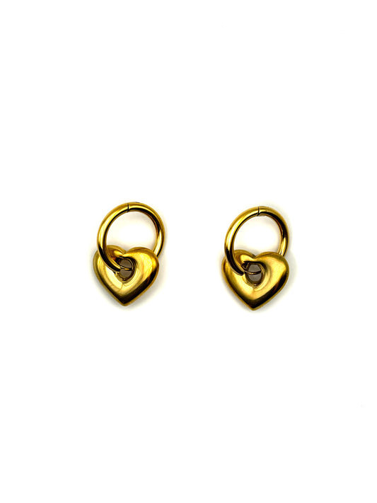 Oorbellen Gold Hearts