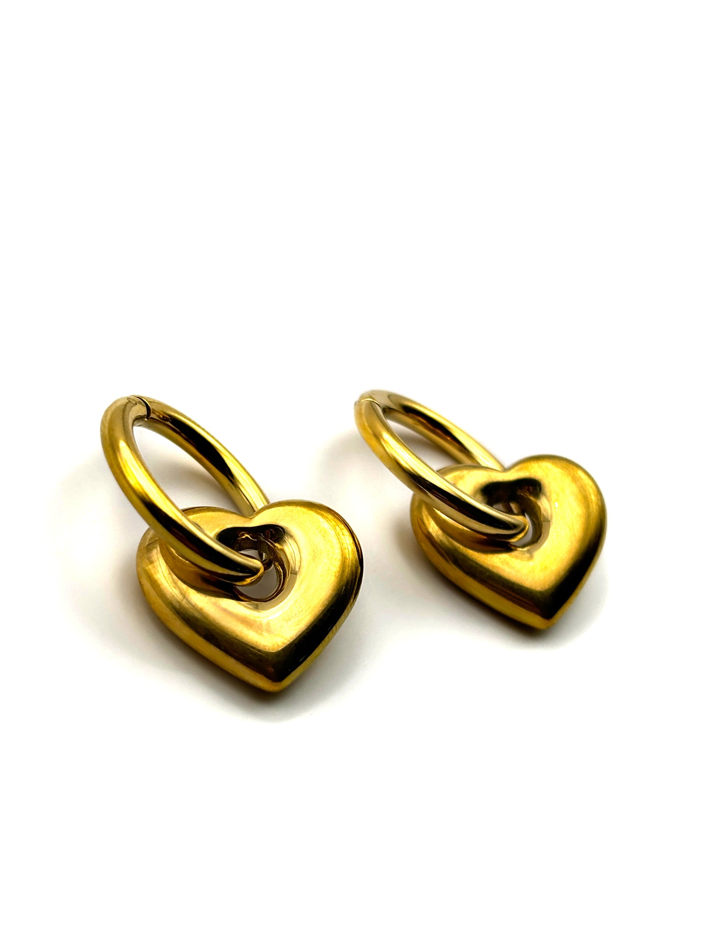 Oorbellen Gold Hearts
