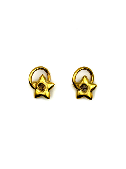 Oorbellen Gold Star