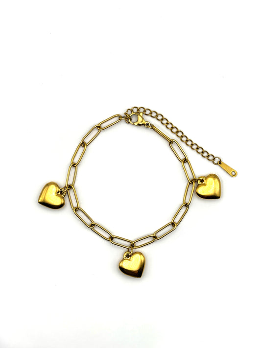 Armband Chunky Hearts