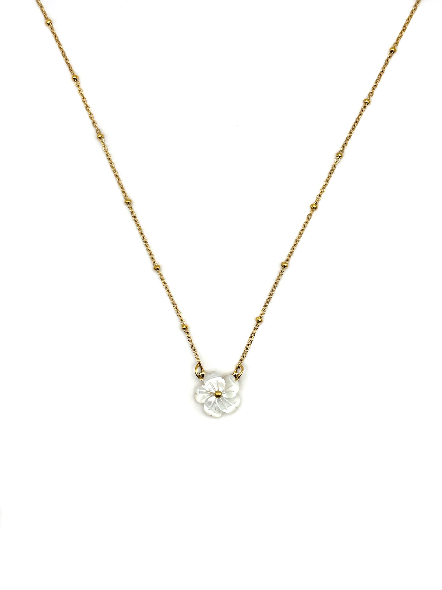 Ketting Little White Flower