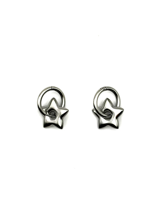 Oorbellen Silver Star