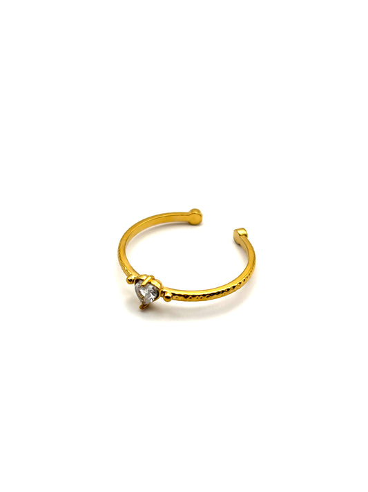 Ring Little Diamond Heart