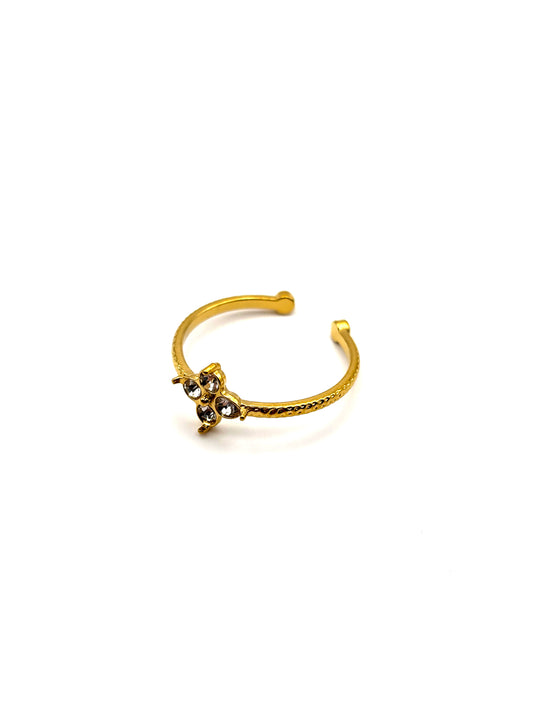 Ring Little Diamond Flower
