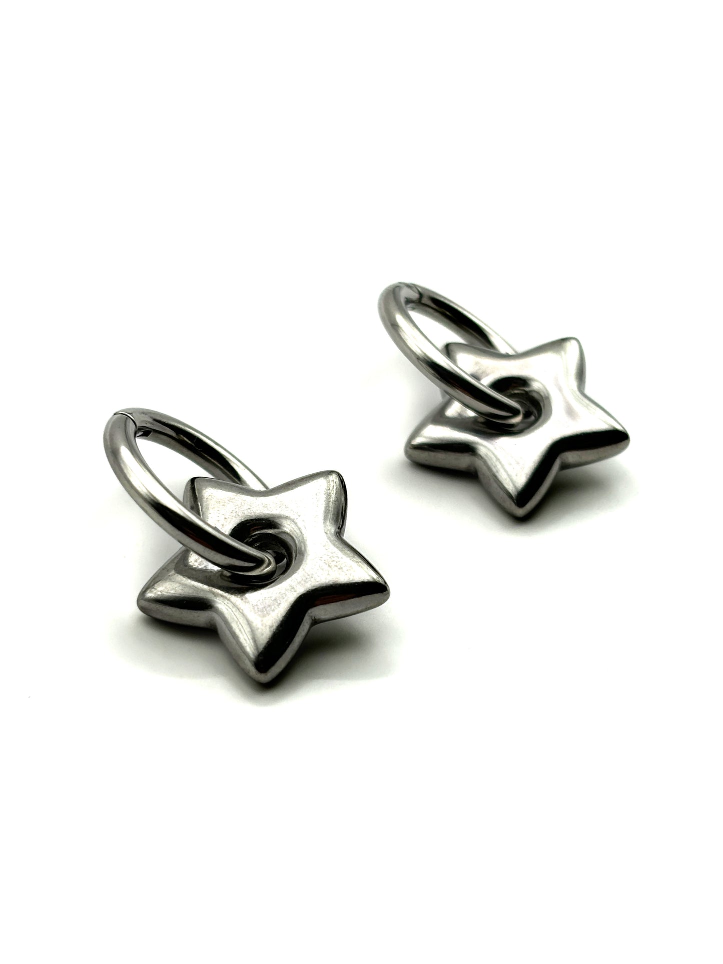 Oorbellen Silver Star